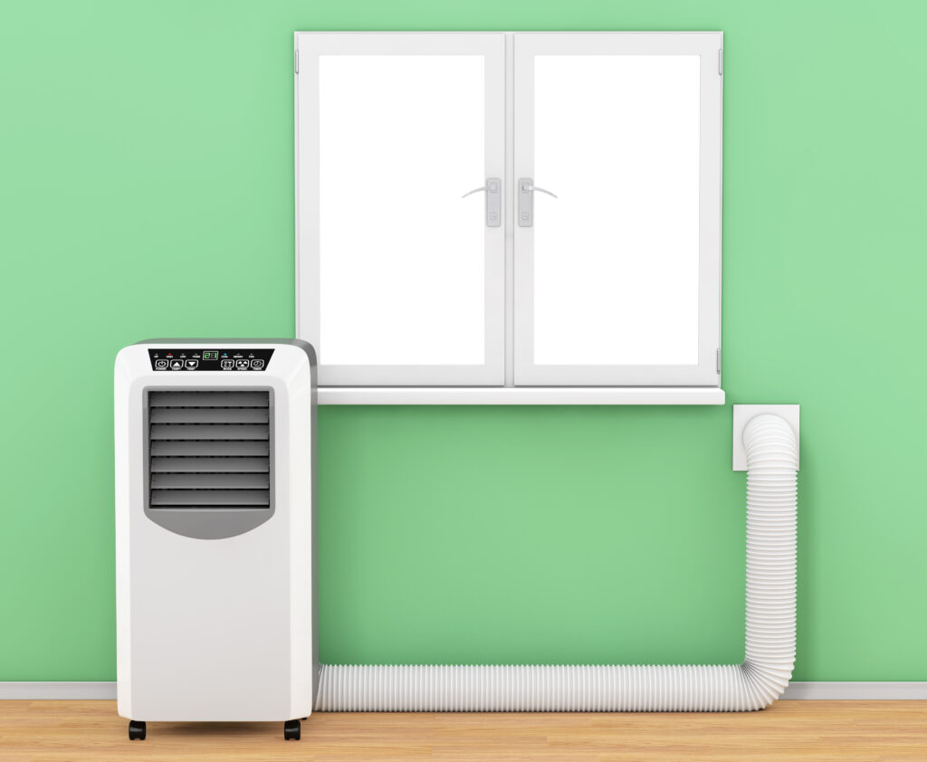 Portable Air Conditioner Next to Window