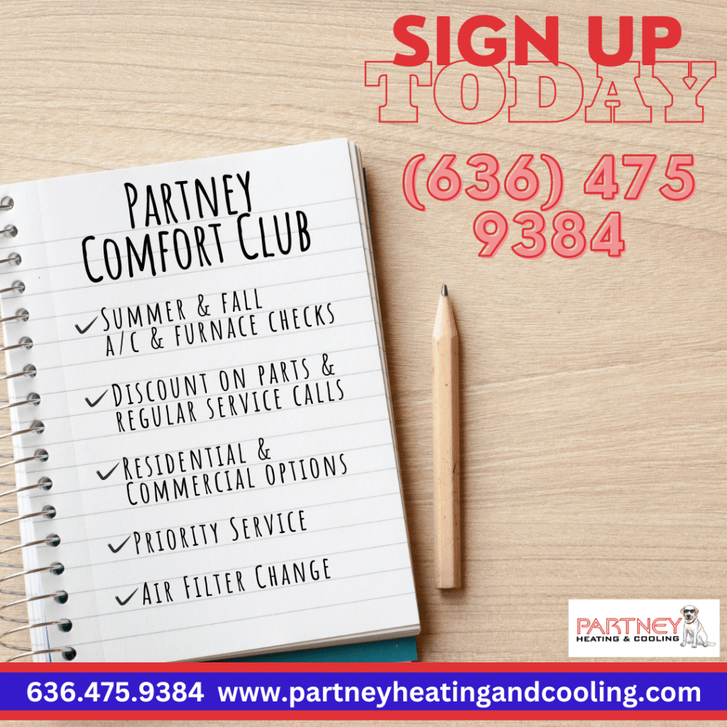 Partney Heating and Cooling Comfort Club