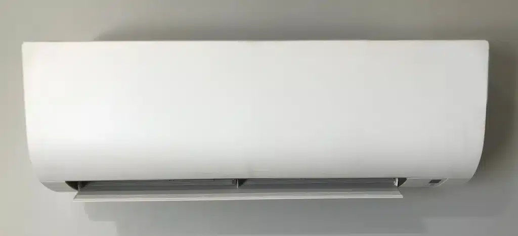 White Indoor Ductless Unit